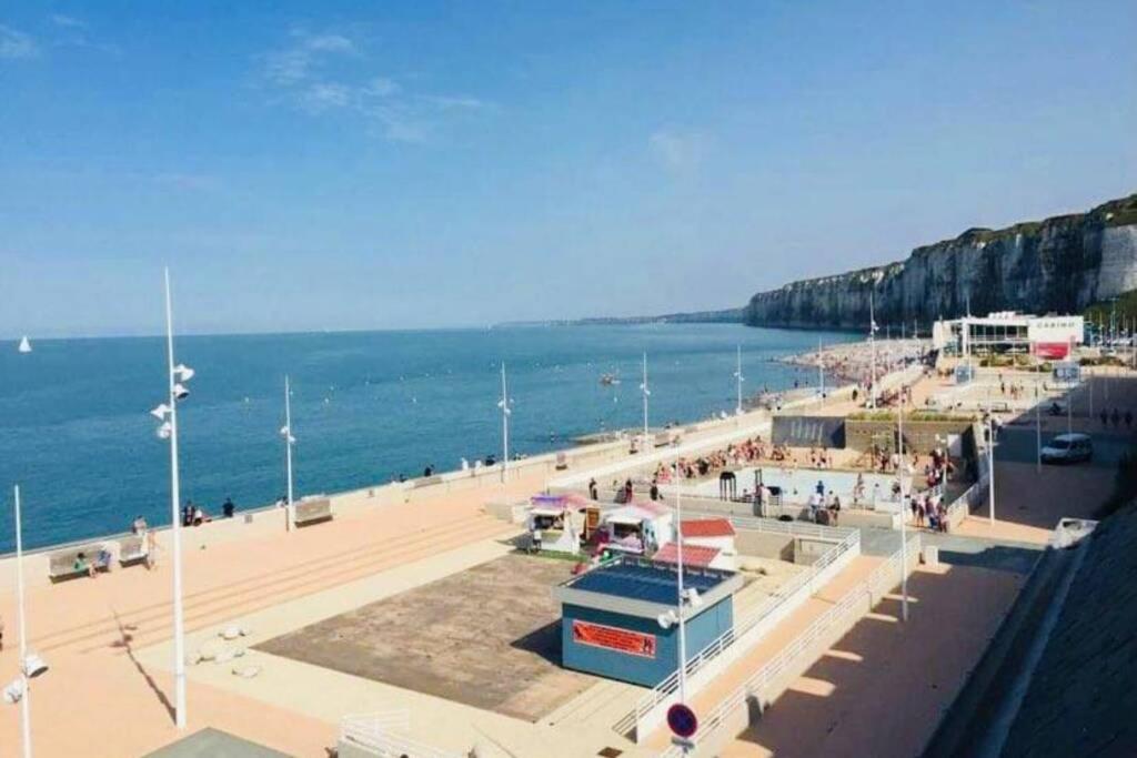 Appartement La Rotonde Vue Sur Mer Saint-Valery-en-Caux Exteriér fotografie